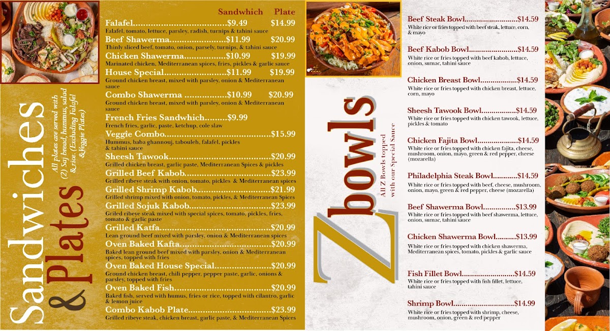 Zait and Zaatar Menu - Image 3